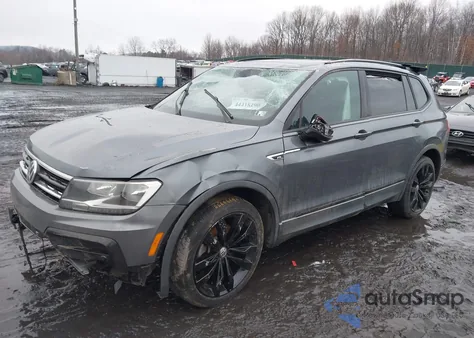 2021 Volkswagen Tiguan 2.0T Se/2.0T Se R-Line Black/2.0T Sel из США, поврежденный, VIN 3VV2B7AX5MM038299